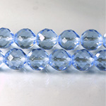 Czech Glass Fire Polish Bead - Round 10MM LT SAPPHIRE