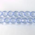 Czech Glass Fire Polish Bead - Round 08MM COATED TANZANITE 21673