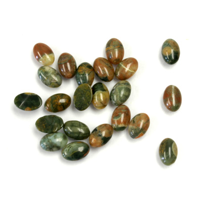 Gemstone Cabochon - Oval 06x4MM RYOLITE