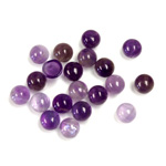 Gemstone Cabochon - Round 05MM AMETHYST (B grade)