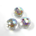 Preciosa Crystal Flat Back 3/4 Ball - Rich Cut 08MM CRYSTAL AB