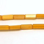Fiber-Optic Synthetic Bead - Cat's Eye Rectangle Smooth 13x4x4MM CAT'S EYE SUNSHINE
