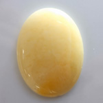 Gemstone Cabochon - Oval 40x30MM PINEAPPLE JASPER