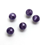 Plastic Moonlite Bead - Smooth Round 08MM MOONLITE LILAC