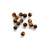 Gemstone 1-Hole Ball 04MM TIGEREYE