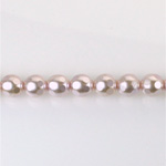 Czech Glass Pearl Bead - Round Faceted Golf 6MM LAVENDER 70427