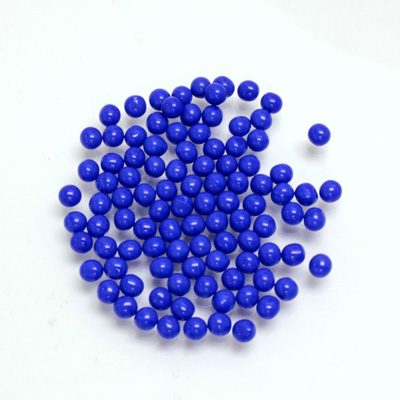 Glass No-Hole Ball - 02.5MM LAPIS BLUE