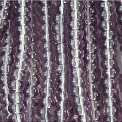Preciosa Czech Glass Seed Bead - Round 08/0 LT AMETHYST 20010