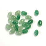 Gemstone Cabochon - Oval 06x4MM AVENTURINE GREEN