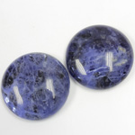 Gemstone Cabochon - Round 25MM SODALITE