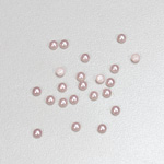 Glass Medium Dome Cabochon Pearl Spray Finish - Round 03MM LAVENDER