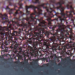 Preciosa Crystal Point Back MAXIMA PURE MC Chaton PP09 Unfoiled AMETHYST