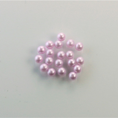 Czech Glass Pearl No-Hole Ball - 2.5MM LAVENDER 70427