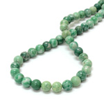 Gemstone Bead - Smooth Round 08MM JADE ZING JIANG