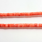 Plastic Mixed Color Heishi Bead  5MM CORAL