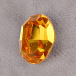 Swarovski Crystal Point Back Fancy Stone Foiled - Oval 18x13MM TOPAZ