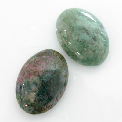 Gemstone Cabochon - Oval 25x18MM FANCY JASPER