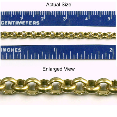 Brass Chain 3.6MM Round CABLE