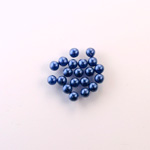 Czech Glass Pearl No-Hole Ball - 2MM NAVY 70467