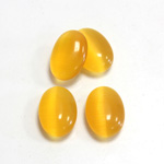 Fiber-Optic Cabochon - Oval 13.5x9.5MM CAT'S EYE SUN