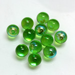 Glass No-Hole Ball - 08MM PERIDOT AB