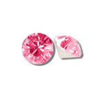 Swarovski Crystal Point Back XILION Foiled Chaton - PP18 ROSE