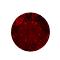 Aurora Crystal Point Back Foiled Chaton - 06MM/SS29 INDIAN SIAM #4011
