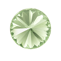 Aurora Crystal Point Back Foiled Rivoli - 47SS CHRYSOLITE #9001