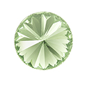 Aurora Crystal Point Back Foiled Rivoli - 12MM CHRYSOLITE  #9001