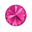 Aurora Crystal Point Back Unfoiled Rivoli - 08MM CRYSTAL LACQUER PEONY PINK #0401PPI