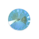 Aurora Crystal Point Back Foiled Rivoli - 12MM CRYSTAL DELITE SUMMER BLUE #0401SBLDEL