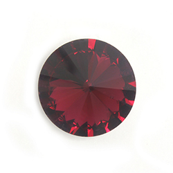 Aurora Crystal Point Back Foiled Rivoli - 10MM FUCHSIA #5011