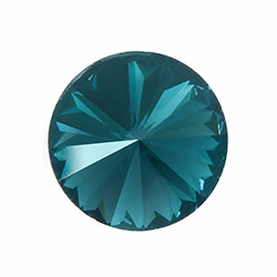 Aurora Crystal Point Back Foiled Rivoli - 08MM INDICOLITE #8032