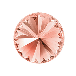 Aurora Crystal Point Back Foiled Rivoli - 47SS JUICY PEACH #3021