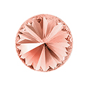 Aurora Crystal Point Back Foiled Rivoli - 47SS JUICY PEACH #3021
