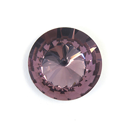 Aurora Crystal Point Back Foiled Rivoli - 10MM LIGHT AMETHYST #6002