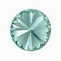 Aurora Crystal Point Back Foiled Rivoli - 14MM LIGHT AZORE #8005