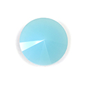 Aurora Crystal Point Back Foiled Rivoli - 16MM AQUA OPAL #8211