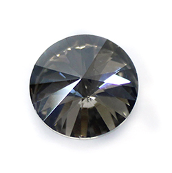 Aurora Crystal Point Back Foiled Rivoli - 18MM CRYSTAL SATIN #0001SAT