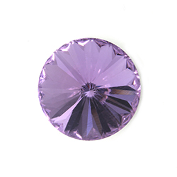 Aurora Crystal Point Back Foiled Rivoli - 10MM VIOLET #6003