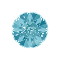 Aurora Crystal Point Back Foiled Chaton - 27MM AQUAMARINE #8002