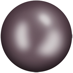 Ceramic Cabochon Flat Back Hot Fix - 30SS (6.3mm - 6.5mm) COFFEE #3653