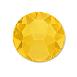 Aurora Plus Flat Back Rhinestones - 20SS DEEP YELLOW #2111