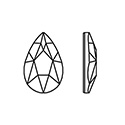 Aurora Crystal Flat Back Fancy Stone - Pear 08X5.0MM CRYSTAL AB #0001AB