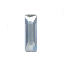 Aurora Crystal Flat Back Fancy Stone - Cosmic Baguette 08x2.6MM CRYSTAL Foiled #0001