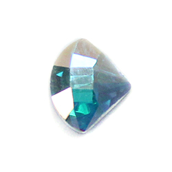 Crystal Flat Back Fancy Stone - Fan Shell 06MM CRYSTAL AB Foiled #0001AB
