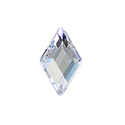 Aurora Crystal Flat Back Fancy Stone - Diamond 09.9x5.9MM CRYSTAL #0001