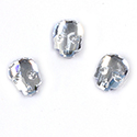Aurora Crystal Flat Back Fancy Stone - Skull 08x6.2MM CRYSTAL Foiled #0001