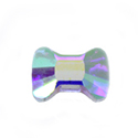 Aurora Crystal Flat Back Fancy Stone - Bow Tie 06x4.5MM CRYSTAL AB Foiled #0001AB