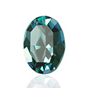 Austrian Crystal Point Back Fancy Stone - Oval 06x4MM MONTANA Foiled
